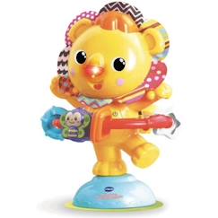 Jouet-VTECH BABY - Hula-Hoop, P'tit Lion à Ventouse - Orange