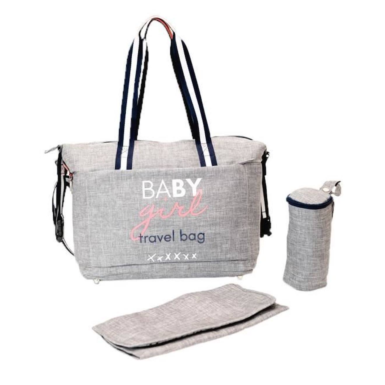Baby On Board - Sac À Langer - Simply Duffle Baby Girl Gris