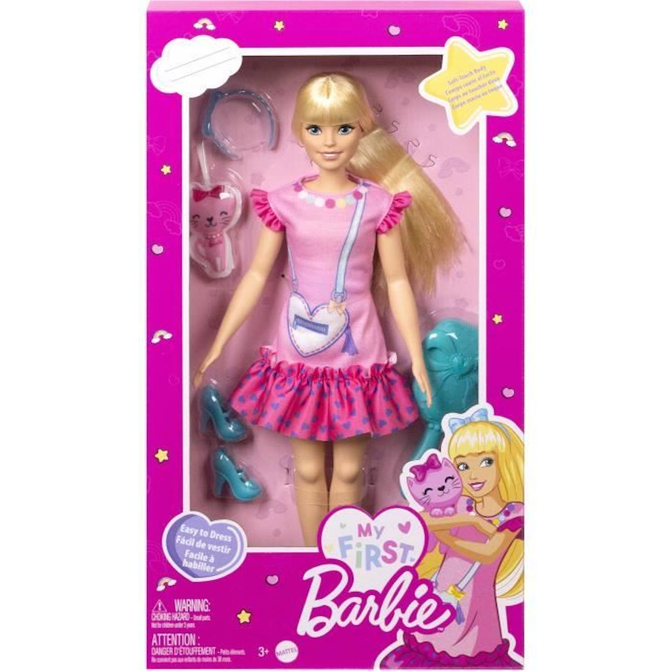 Barbie – Coffret Heure du Dodo Ma Première Barbie