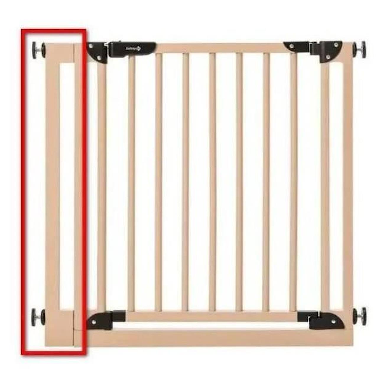 SAFETY 1ST Extension 7 cm pour Essential wooden gate, Barriere de sécurité  bois, De 6 a 24 mois
