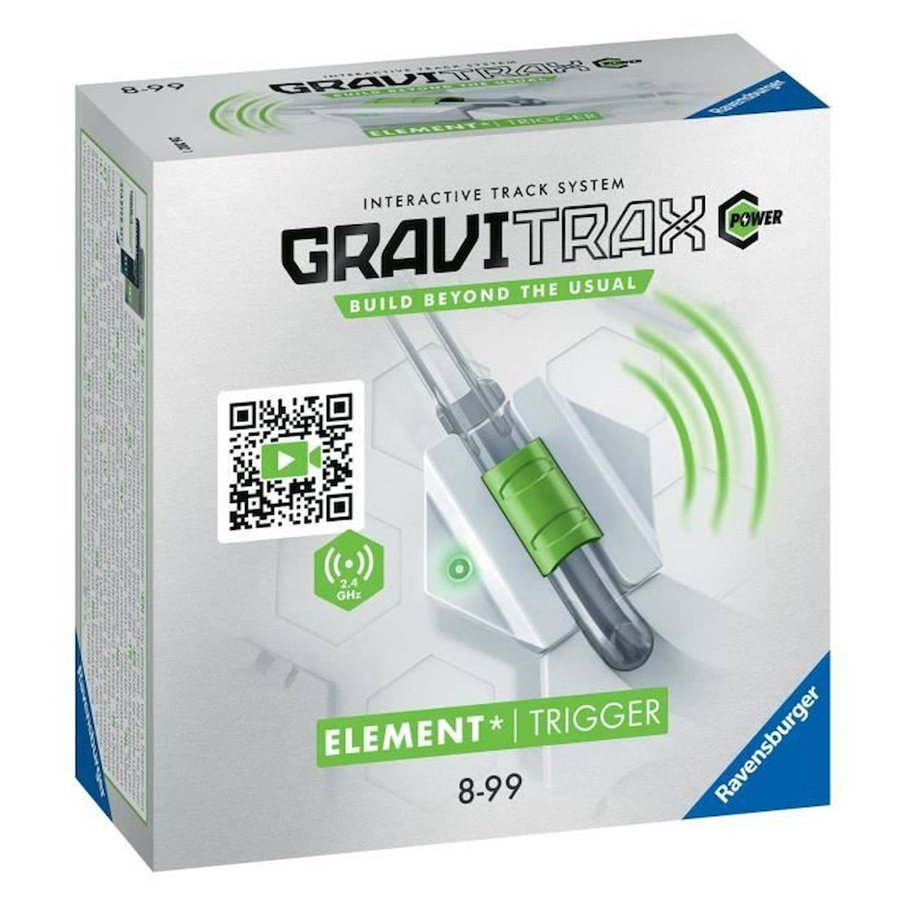 Gravitrax POWER - Elément Trigger - 26202 - Circuits de billes créatifs -  Fonction électronique - Ravensburger - Dès 8 ans blanc - Ravensburger
