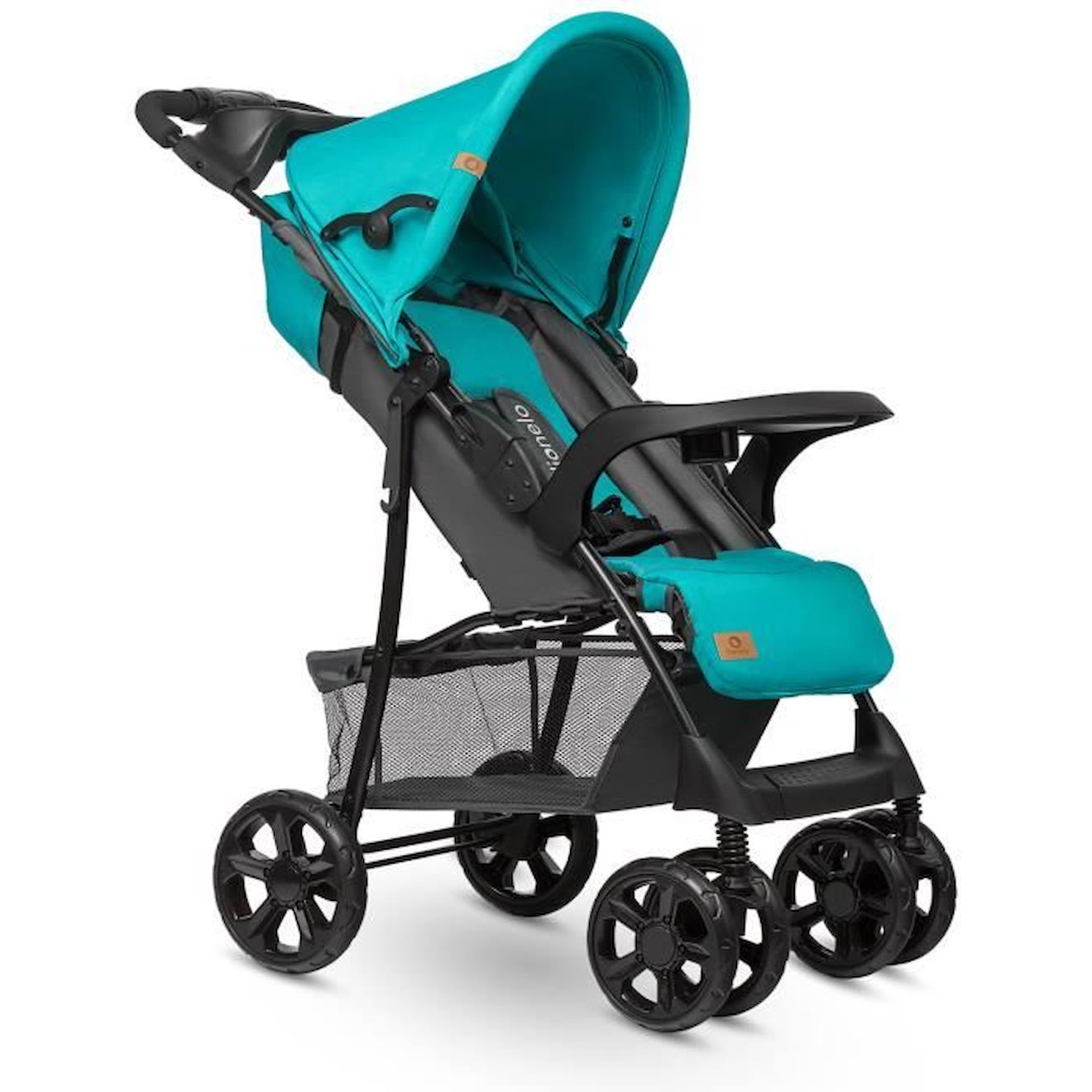 LIONELO Poussette compacte bébé Emma avec canopy - Turquoise