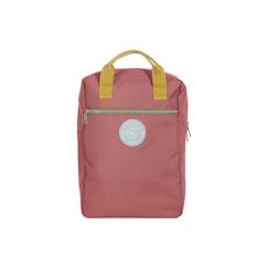 -Sac à dos enfants - KINDSGUT - Vieux rose - Coton - 28x38x12 cm - Ergonomique