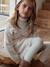 Robe en tricot animée de franges fille beige chiné 5 - vertbaudet enfant 
