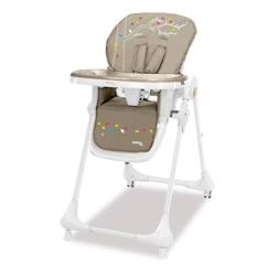 Puériculture-Chaise haute réglable ASALVO Tree - Pour enfant de 9 mois à 3 ans - Tissu rembourré amovible et lavable