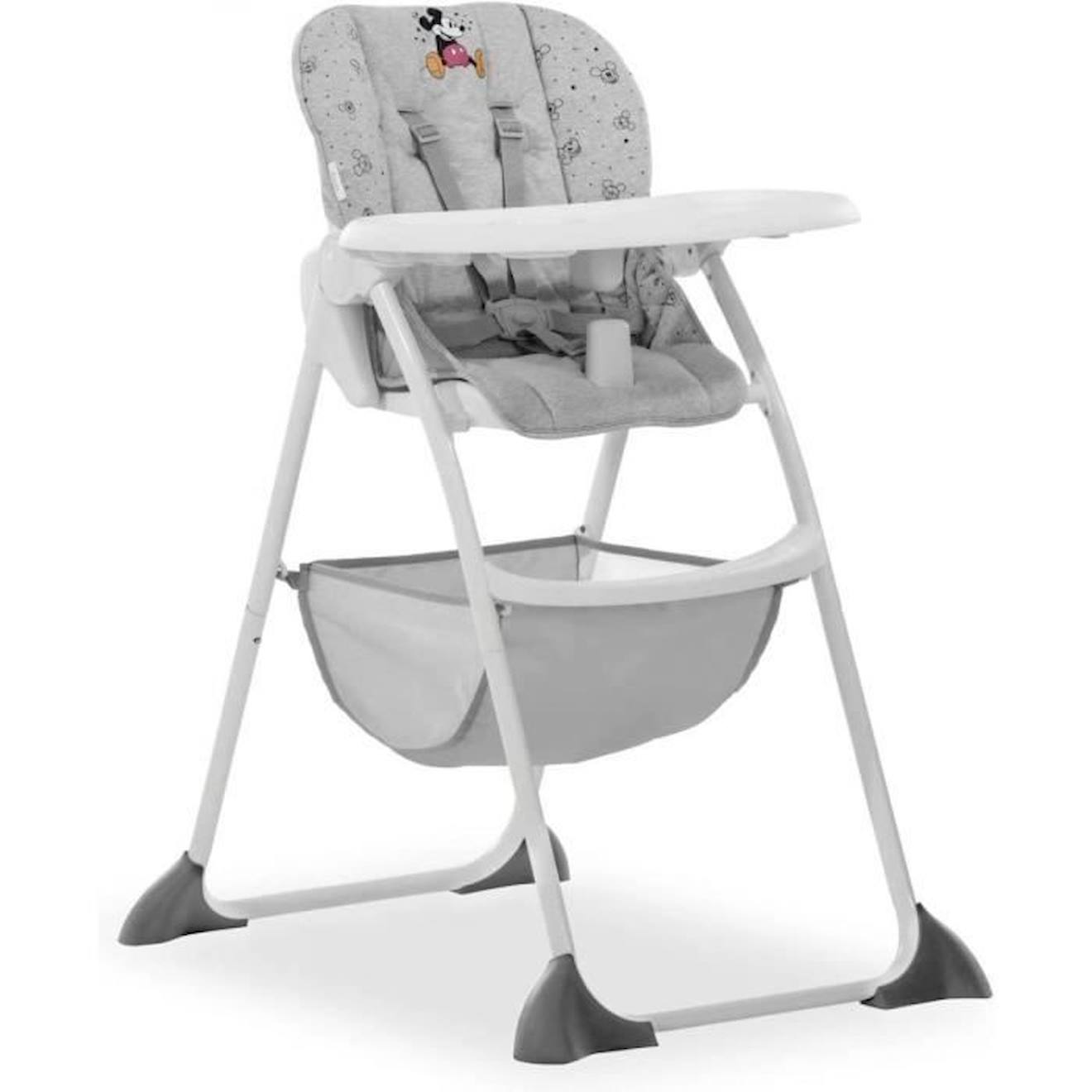 Hauck - Chaise Haute Sit N Fold Mickey Mouse Gris Gris