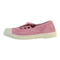 Chaussures-Basket enfant Natural World - modèle à lacets basse - couleur rosa