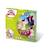 Kit Fimo Kids Licorne - Staedtler - Form&Play - 4 pains pâte à modeler 42 g assortis + outil de modelage + décor ROSE 1 - vertbaudet enfant 