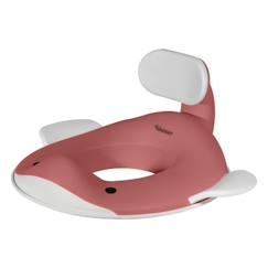 Puériculture-Toilette de bébé-Propreté et change-Réducteur de toilette baleine pour enfants - Rose foncé - KINDSGUT - Mixte - Plastique