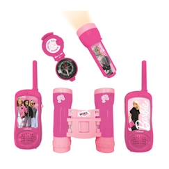 -Kit d'aventurier Barbie - Talkie-Walkies portée 120m, jumelles et boussole
