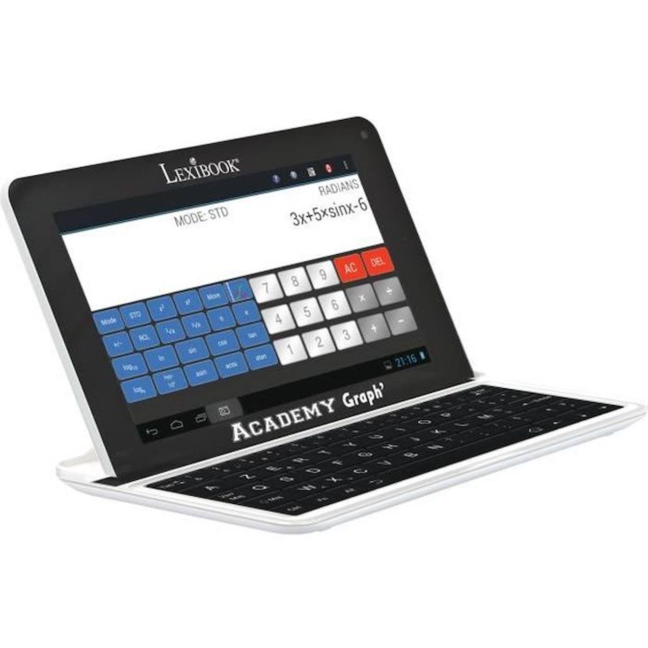 Calculatrice Android Avec Clavier Lexibook Academy 7 - Mfgc177fr - Mixte - Wi-fi Noir