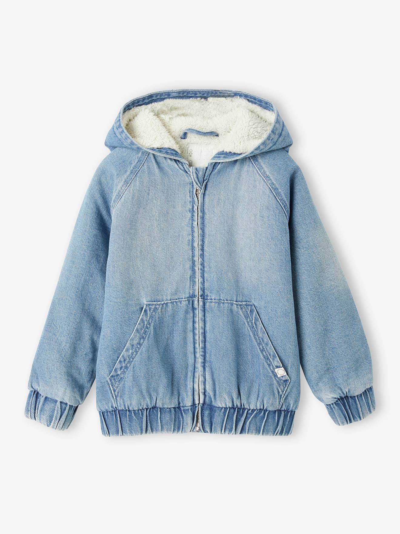Manteau D'hiver Garçon Imperméable Coupe-vent - Doublure Polaire, Capuche, Poches Réfléchissantes, 8-14 Ans