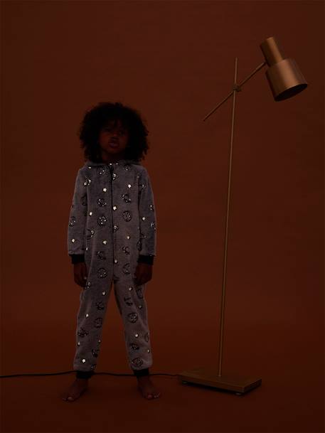 Garçon-Pyjama, surpyjama-Combi-pyjama espace phosphorescent garçon
