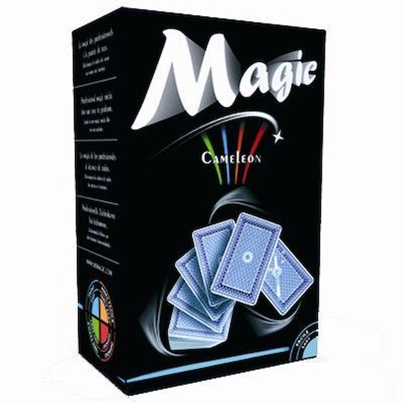 Coffret De Magie Cartes Caméléon - Megagic - Tour De Magie Pour Enfant À Partir De 8 Ans Bleu