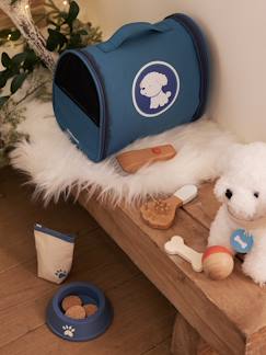 Jouet-Peluche animal de compagnie + accessoires en bois FSC®