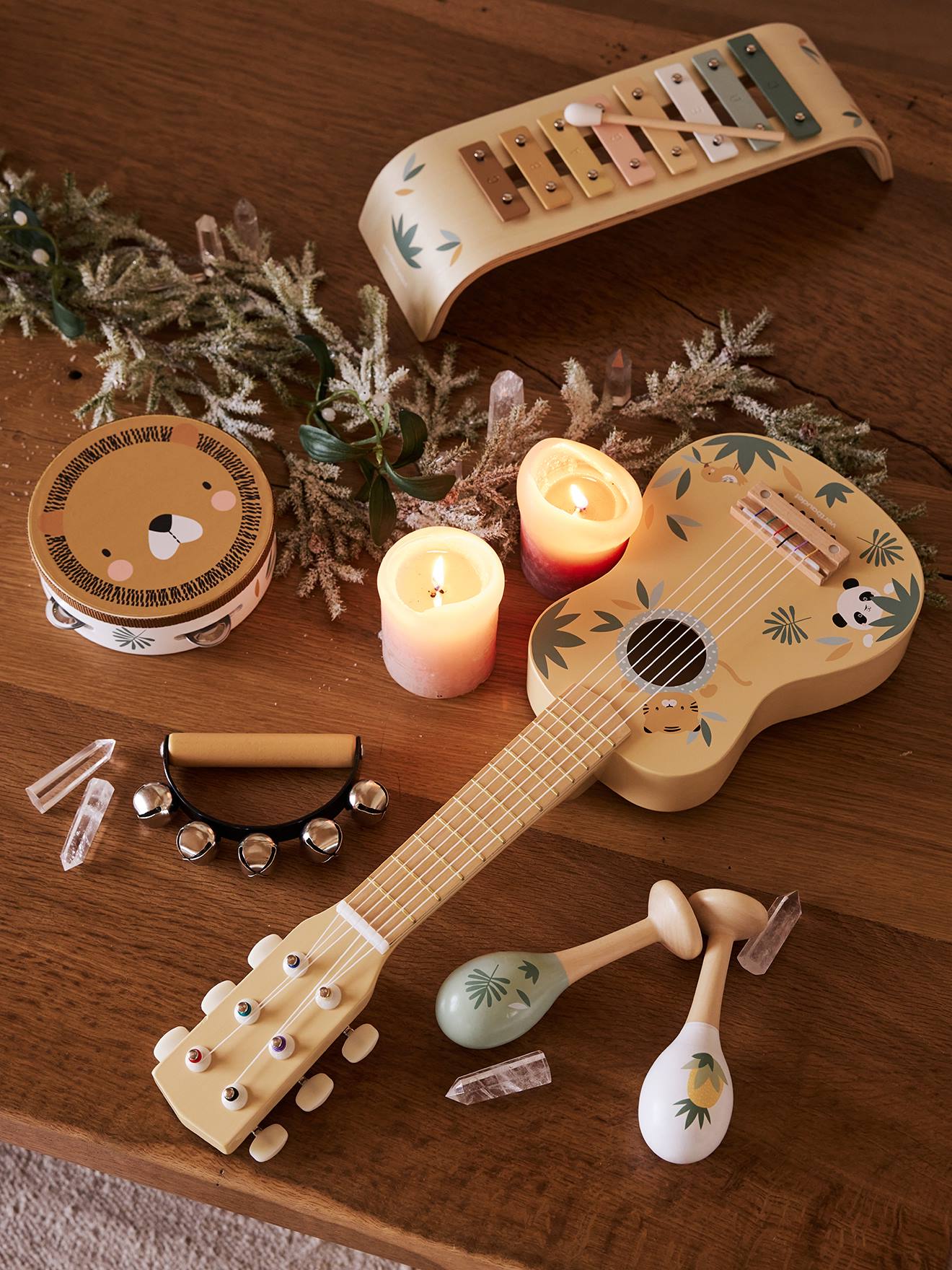 Guitare en bois FSC® tanzanie