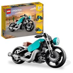 LEGO® Creator 3-en-1 31135 La Moto Ancienne, Jouet Voiture Classique et de Rue, avec Dragster  - vertbaudet enfant