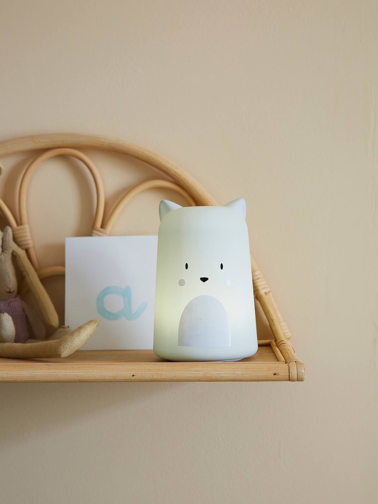 Veilleuse Lapin gris