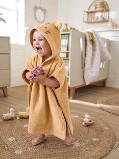 Poncho de bain bébé avec coton recyclé personnalisable Animal  - vertbaudet enfant