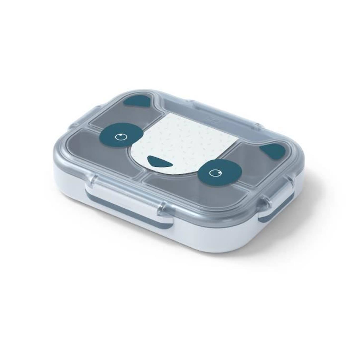Boîte Repas Compartimentée Plastique Bleue - Gadgets de Cuisine