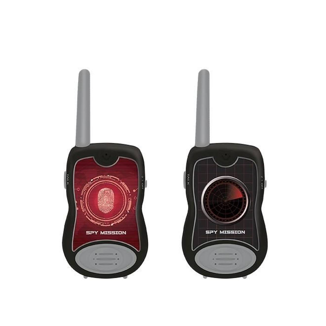Talkies-walkies Spy Mission Portée 200m Noir