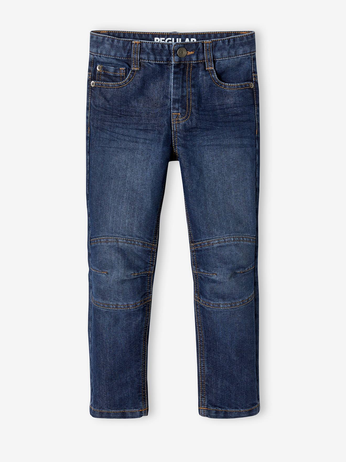 Jean garçon droit indestructible morphologique MEDIUM denim brut