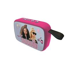 Jouet-Enceinte Bluetooth® compacte Barbie avec finition en tissu