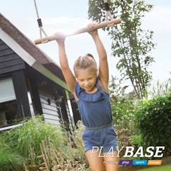 -Accessoire Trapèze - BERG - PlayBase - Bois - Extérieur - 3 ans et plus