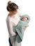 Couverture BEABA Babynomade® double polaire Dusty rose+Heather grey+vert sauge 14 - vertbaudet enfant 