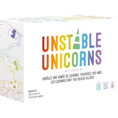 Jouet-TeeTurtle | Unstable Unicorns | Jeu de société | À partir de 8 ans | 2 à 8 joueurs | 30 à 60 minutes