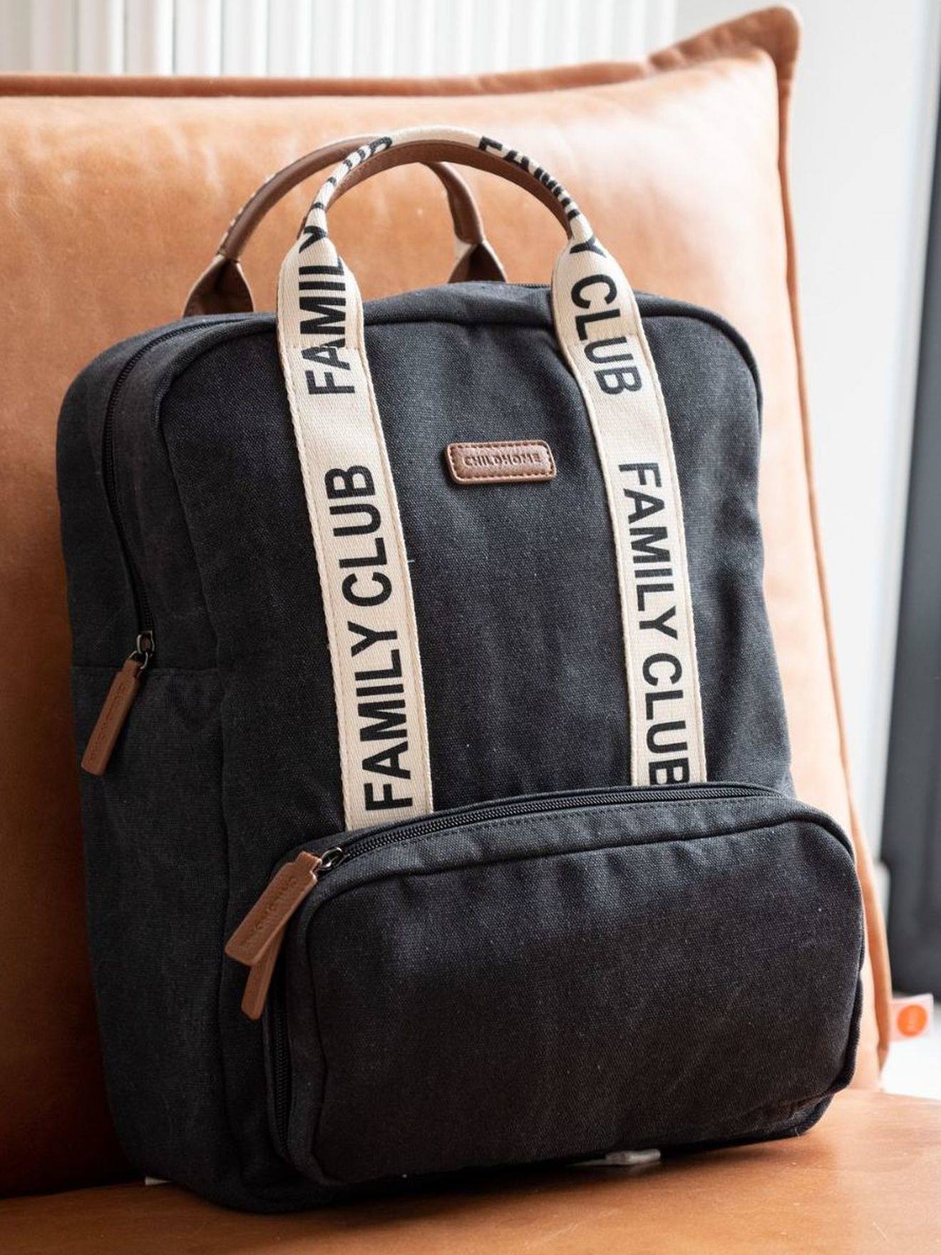 Sac à dos à langer Family Club Signature noir