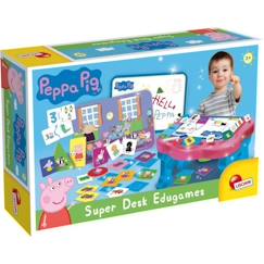 Bureau d'activités Peppa Pig Super Desk - LISCIANI GIOCHI - 10 jeux éducatifs  - vertbaudet enfant