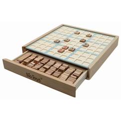 Jouet-Jeux éducatifs-Lire, écrire, compter et heure-Sudoku en bois