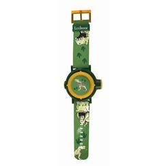 Jouet-Montre digitale - Dinosaure - Projection 20 images - Bracelet ajustable - Mixte - Vert