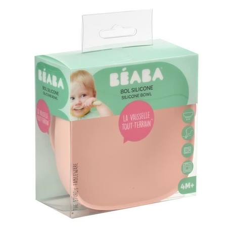 Bol ventouse silicone BEABA - Rose - Pour bébé de 6 mois et plus - Antidérapant et ergonomique ROSE 4 - vertbaudet enfant 