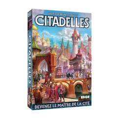 Jouet-Jeu de société - EDGE - Citadelles quatrième édition - Bluff et stratégie - 2 à 8 joueurs