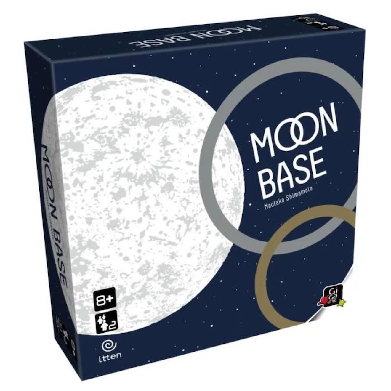 Jeu De Société - Gigamic - Moon Base - 2 Joueurs Ou Plus - 30 Min - A Partir De 8 Ans Bleu