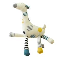 Peluche - SEVIRA KIDS - Girafe en tricot - Rose - Bébé - 38 cm x 19 cm  - vertbaudet enfant