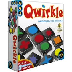 Jouet-Jeux de société-Iello - Qwirkle - Jeu de société familial - Dès 6 ans