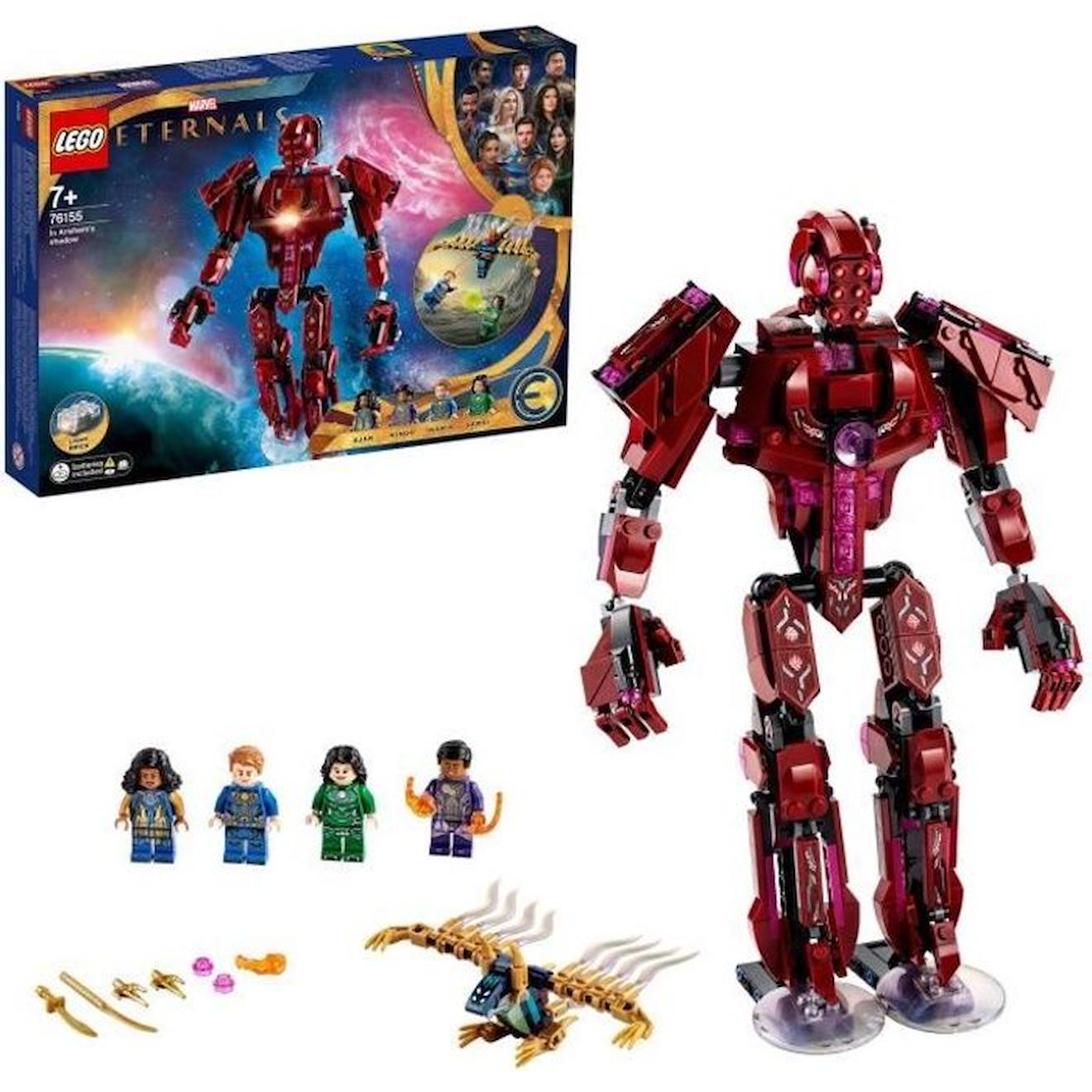 Lego® 76155 Marvel Les Éternels Dans L’ombre D’arishem, Kit De Construction Super-héros Pour Enfants