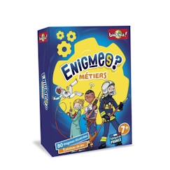 Jouet-Jeux de société-Jeux classiques et de réflexion-Bioviva - Enigmes Métiers - Jeu de cartes pour enfants à partir de 7 ans
