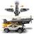LEGO® Indiana Jones 77012 La Poursuite en Avion de Combat, Jouet avec Maquette Avion et Voiture GRIS 5 - vertbaudet enfant 