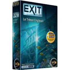 Jouet-Iello - EXIT le jeu : Le Trésor Englouti - Jeu de société - Escape game