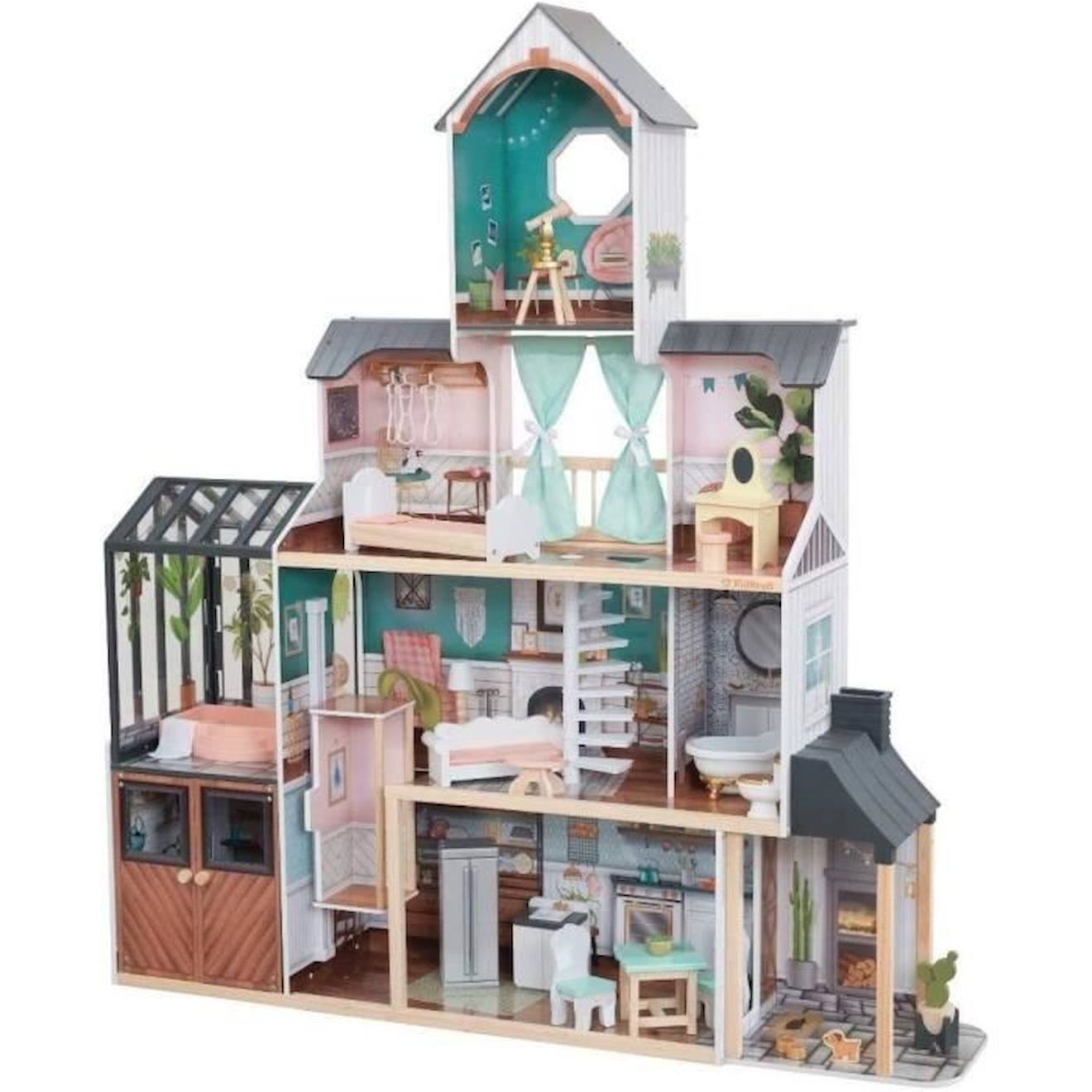 Cuteefun Maquette Maison Miniature pour Adulte à Construire, DIY