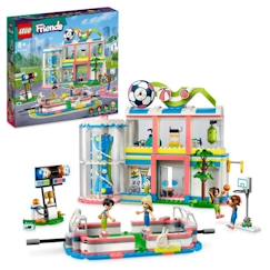 -LEGO® Friends 41744 Le Centre Sportif, Jouet avec Figurines et Jeux de Football, Basketball et Tennis