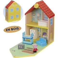 Peppa Pig - Maison Classique en Bois avec 1 personnage  - vertbaudet enfant