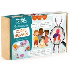 Kit créatif pâte à modeler - Je découvre le corps humain  - vertbaudet enfant