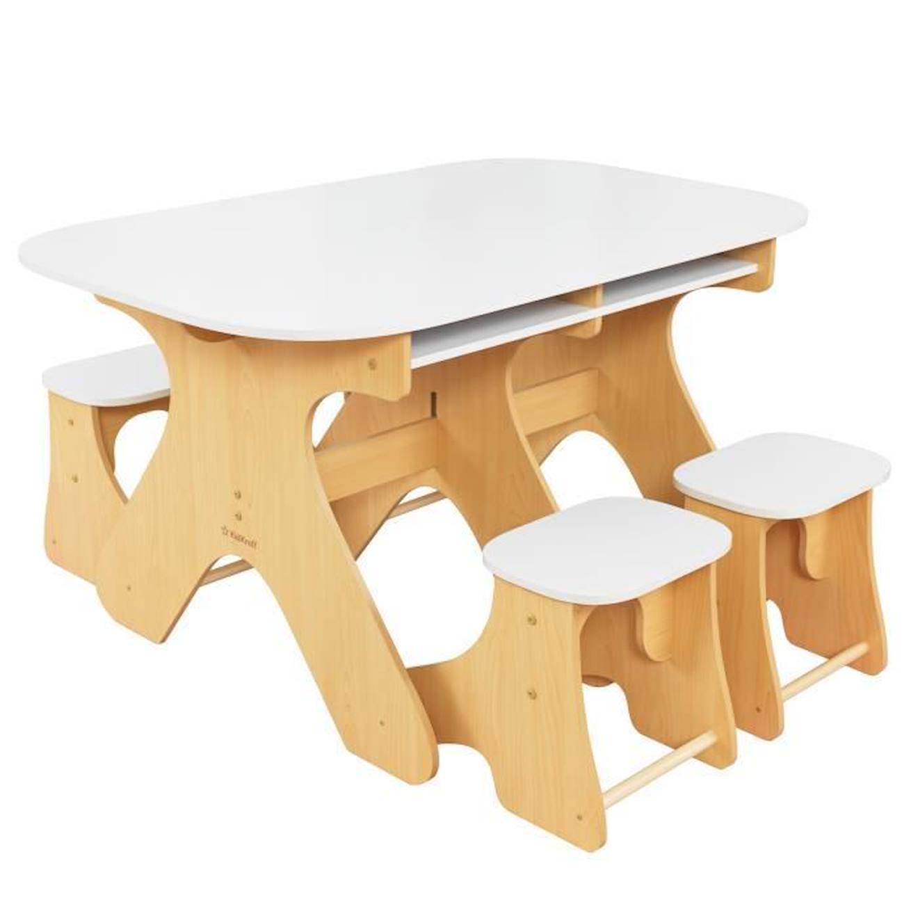 Banc de rangement en bois blanc - KidKraft