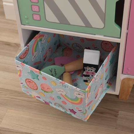 KidKraft - Cuisine en bois pour enfant Lil' Friends - 14 accessoires dont biscuits factices et maniques inclus ROSE 4 - vertbaudet enfant 