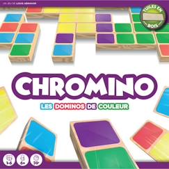 Jeu de Domino de couleurs Chromino - Asmodee - Jeu de société - Jeu de plateau - Mixte - A partir de 8 ans  - vertbaudet enfant